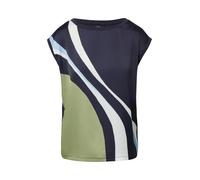 s.Oliver BLACK LABEL - Blusenshirt im Relaxed Fit blau - Gr. - 42
