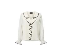 s.Oliver Bluse mit Volants und Kontrast-Details