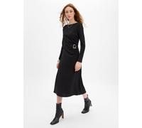 s.Oliver BLACK LABEL Damem Midikleid Damen schwarz, 48