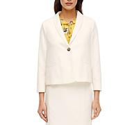 s.Oliver BLACK LABEL Damen 150.10.003.15.152.2010841 Blazer, 0700 Antique White, 46