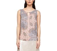 s.Oliver BLACK LABEL Damen 150.10.004.10.100.2010486 Bluse, Dusty Rose Paisley Print, 36