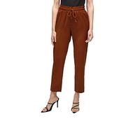 s.Oliver BLACK LABEL Damen 150.10.103.18.180.2064616 Hose, Brown, 40