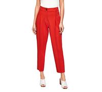 s.Oliver BLACK LABEL Damen 150.10.104.18.180.2062759 Hose, Burning Red, 38