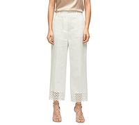 s.Oliver BLACK LABEL Damen 150.10.104.18.180.2103404 Hose, weiß, 34