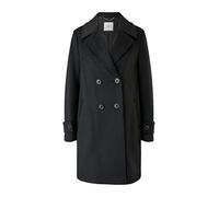 s.Oliver BLACK LABEL Damen 150.12.209.16.151.2116314 Mantel langarm, Grey / Black #222222, 44