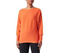 s.Oliver Black Label Damen 2138909 Pullover mit Musterstruktur, ORANGE, 44