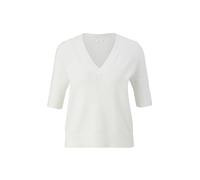 s.Oliver BLACK LABEL Damen 2145579 Pullover mit Lochmuster, Kurzarm, 0200, 40