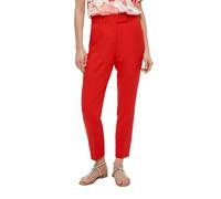 s.Oliver BLACK LABEL Damen 2147833 Hose 7/8 Slim Fit, rot 3062, 40