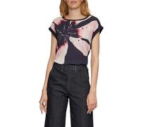 s.Oliver BLACK LABEL Damen 2149956 Blusenshirt mit Frontprint, 59D1, 44