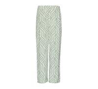 Fließende Culotte aus Viskose mit grafischem Muster 38 grün