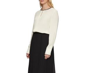 s.Oliver BLACK LABEL Damen 2157841 Bluse Langarm, 0700, 44