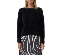 s.Oliver Flauschiger Pullover mit U-Boot-Ausschnitt