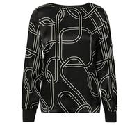 s.Oliver BLACK LABEL Damen 2170389 Satin Langarmshirt, 99A3, 44