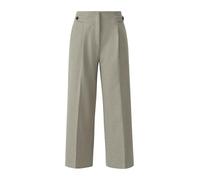 High Rise Culotte aus Flanell mit klassischer Bundfalte 38 Beige 2171030.9400.38