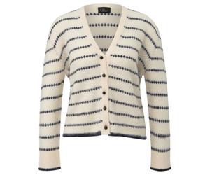 s.Oliver BLACK LABEL Damen 2173436 Strickjacke aus Alpaka-Mix