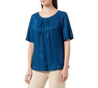 s.Oliver BLACK LABEL Damen Bluse Kurzarm Blue Green 40
