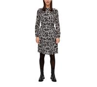 s.Oliver Black Label Damen Blusenkleid aus Chiffon White, 46