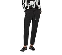 Stoffhose mit Gürtelschlaufen 46 schwarz 2157171.9999.46