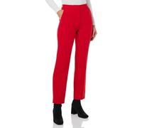 s.Oliver BLACK LABEL Damen Hose Regular Fit, Straight Leg RED, 38