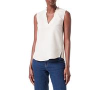 s.Oliver BLACK LABEL Damen Mouwloze Blouse, Hellgelb, 38 EU