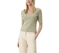 s.Oliver BLACK LABEL Damen Pullover Kurzarm, Tannengrün, 44