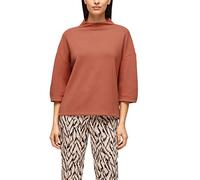 s.Oliver BLACK LABEL Damen Sweatshirt aus Doubleface Dusty apricot 36