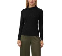 s.Oliver Black Label Damen T-Shirt Langarm 2168296 Grey/Black 36