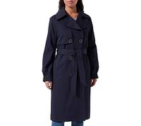 s.Oliver BLACK LABEL Damen Trenchcoat, Blau, 36 EU