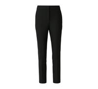 Elegante Slim-Fit-Hose mit Tapered Leg und hohem Bund 34 schwarz 2175698.9999.34