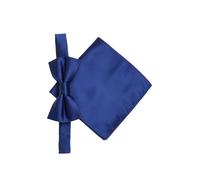 Elegantes Set aus Fliege und Einstecktuch aus Seidenmix 1 blau 2177075.5624.1