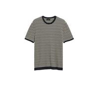 Gestreiftes Strick-T-Shirt aus Baumwolle XXL blau|creme 2180759.59G0.XXL