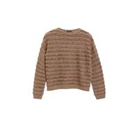 s.Oliver BLACK LABEL - Gestreifter Strickpullover braun - Gr. - 34