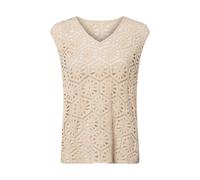 s.Oliver BLACK LABEL Häkeltop Damen beige, M