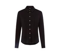 s.Oliver BLACK LABEL Hemdbluse Damen Jersey schwarz, 44