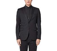 s.Oliver BLACK LABEL Herren 02.899.54.4494 Anzugjacke, per Pack Grau (Grey AOP 97A1), 94 (Herstellergröße: 94)