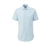 s.Oliver BLACK LABEL Herren 2145476 Hemd, blau 53K1, XS