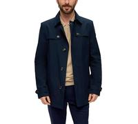 s.Oliver BLACK LABEL Herren 2148938 Trenchcoat, blau 5978, 52
