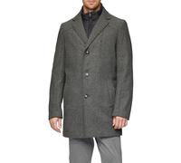s.Oliver BLACK LABEL Herren 2154680 Mantel aus Wollmix mit integriertem Stepp-Einsatz