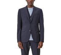 s.Oliver BLACK LABEL Herren Business-Anzug Jacke 160.11.899.15.153.2053723 , Dark Blue , 44