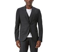 s.Oliver BLACK LABEL Slim Fit Sakko mit Reverskragen in Black, Größe 50