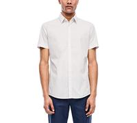 s.Oliver BLACK LABEL Herren Kurzarm Hemd, beige, 38