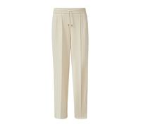 s.Oliver Wide-Leg-Hose aus Scuba mit Kontraststreifen beige Größe 44