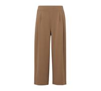 s.Oliver Culotte aus Interlock-Jersey – Relaxed Fit – Braun – Größe 42