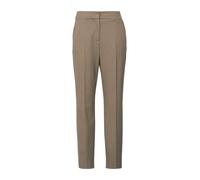 s.Oliver Stoffhose BLACK LABEL Cigarette-Pants mit Viskose, regular fit, schwarz-beige Gr.44 Mädchen