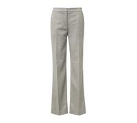 s.Oliver Damenhose Elegante Stoffhose 2173712 Wide Leg mit Glitzergarn Grau 44/REG