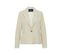 s.Oliver BLACK LABEL Regular Fit Blazer mit Viskose-Anteil in Piqué-Qualität in Sand, Größe 46
