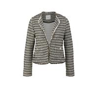 s.Oliver BLACK LABEL Blazer in Bouclé-Optik in Camel, Größe 34