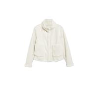 s.Oliver BLACK LABEL - Jacke aus Teddyfell weiß - Gr. - 34