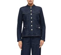 s.Oliver BLACK LABEL Jeansblazer Damen Baumwolle blau, 42