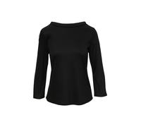 s.Oliver BLACK LABEL - Jersey-Shirt mit Stehkragen schwarz - Gr. - 36